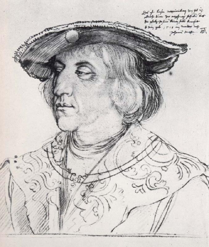 Albrecht Durer Emperor Maximilian i oil painting image